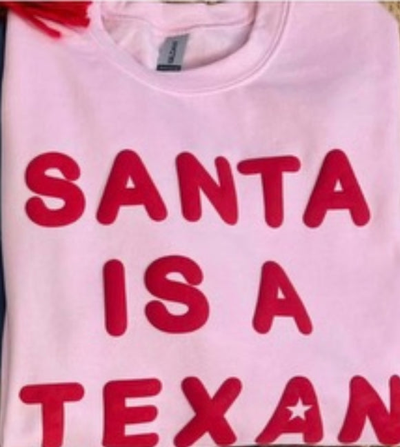 Santa is a Texan T-shirt