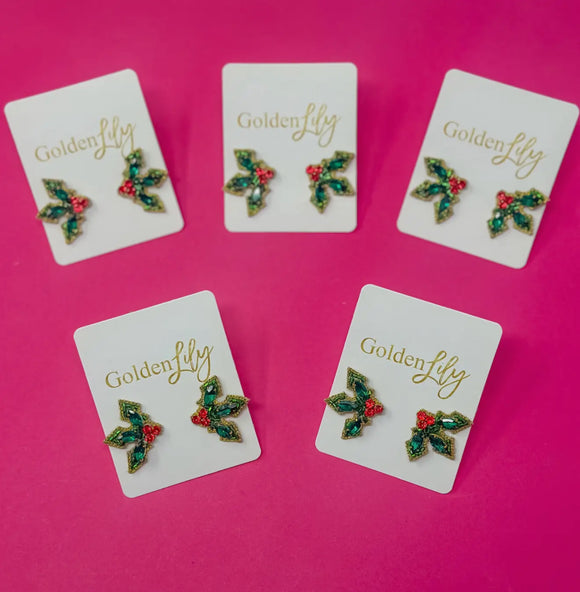 Holly Stud Earrings