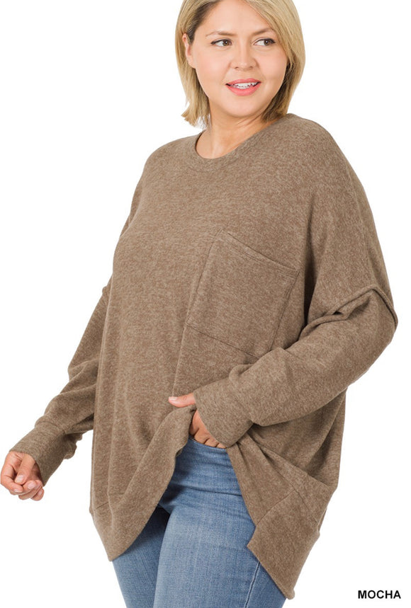 Next to You Sweater in Mocha