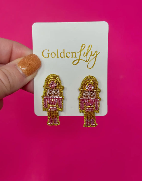Nutcracker Stud Earrings