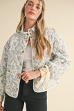 Floral Quilted Jacket