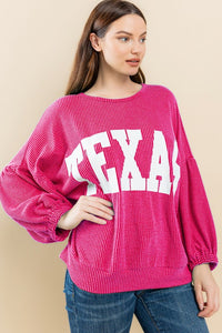 Texas Sweatshirt - Curvy