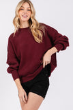 Burgundy Sweater