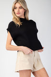 Cropped Black Sweater