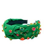 Green Christmas Headband