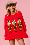Red Nutcracker Sweater
