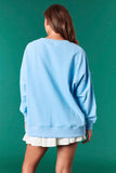 Light Blue Nutcracker Sweater