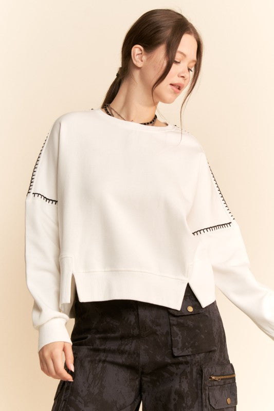 Stitch Details Sweater