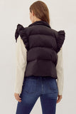 Black Puffer Vest