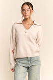 Beige Stitch Sweater