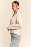 Beige Stitch Sweater