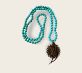 Turquoise Upycled Necklace