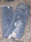 High Rise Straight jeans