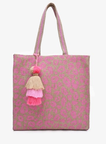 Animal Lover Tote - Pink