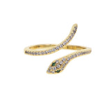 Snake Ring - Gold and Silver
