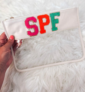 SPF Clear Pouch