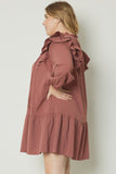 Sweet Annie Dress - Cinnamon