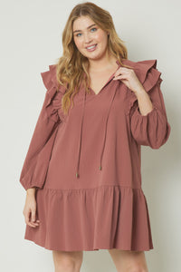 Sweet Annie Dress - Cinnamon